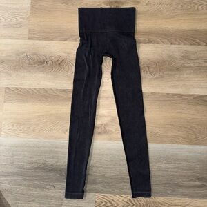 Savage X Fenty ribbed Black Leggings